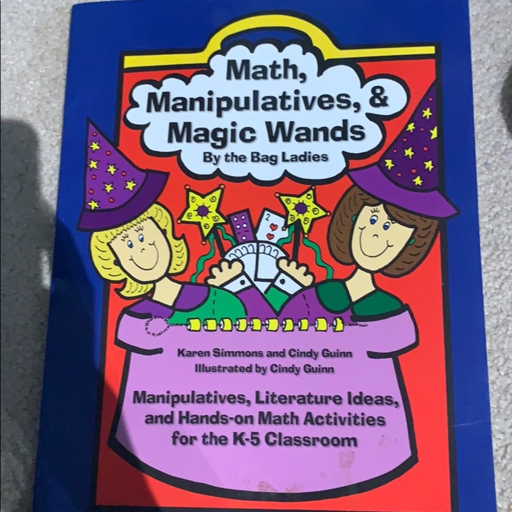 Math, manipulative & magic wands book